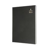 Collins Standaard Bureau Mid-Jaar Dagboek Planner A4 Week Te Bekijken Academisch Jaar 2024-25 (Afspraken) FSC Papier - Zwart - Wekelijks Journal voor Studenten, Leraren - 40M.99-2425 - Juli 2024 tot