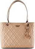 GUESS schoudertas Isemay Noel Tote Pale Mocha beige