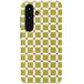 Selencia Vivid Backcover pour le Samsung Galaxy S25 - Check This Olive