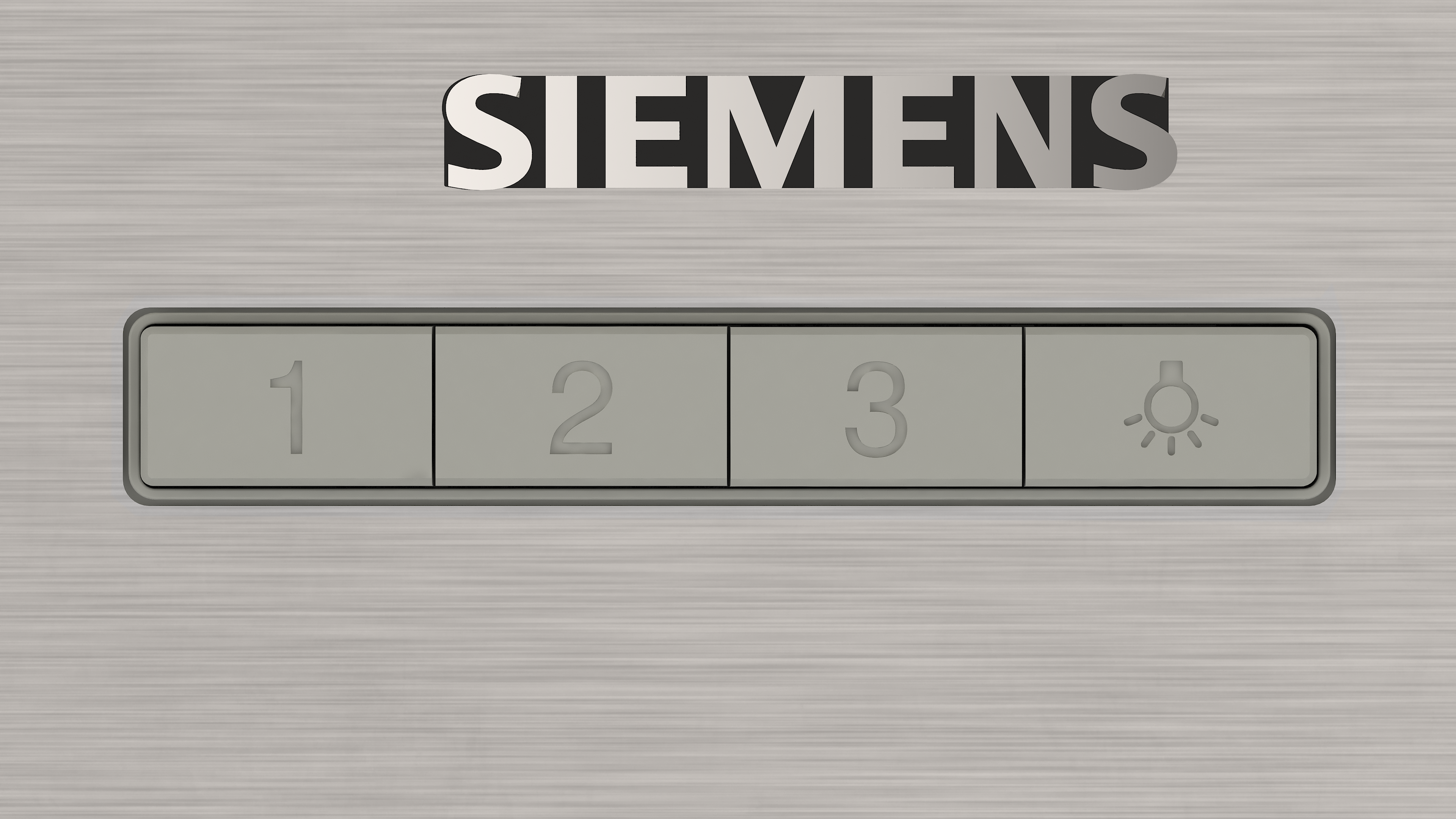 Siemens iQ100 LC93BBC30 Afzuigkap - Muurmontage - 400 m³/uur - Roestvrijstaal