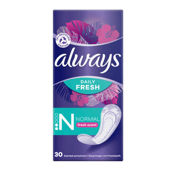 Always Always Daily Fresh Inlegkruisjes Normaal