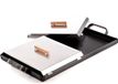 La Planchetta® Plancha Argentine 2 Brûleurs avec Couvercles – 48 cm – Fer Laminé à Chaud – Sans PFAS – Induction, Gaz, Four & Feu Ouvert