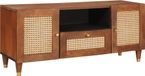 Massief Mango Hout meuble TV Brun 105 x 33,5 x 46 cm