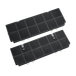 Electrolux AEG MCFB71 Cooker hood filter Black 424mm