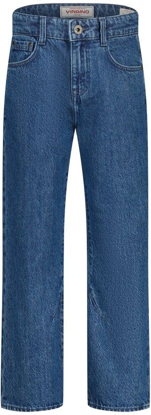 Vingino Gino Jongens Jeans Blauw Vintage Maat 11