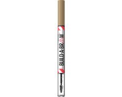 Maybelline - Build-a-Brow - Wenkbrauwpotlood/-gel - voor elk type wenkbrauw - cre&#235;ert natuurlijke, vollere wenkbrauwen in slechts 2 stappen - Blonde