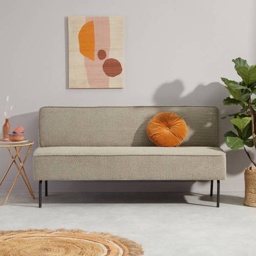 Eetkamerbank Campania (180 cm) - Beige - Polyester