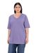 Ulla Popken dames t-shirt T-Shirt, V-Ausschnitt
