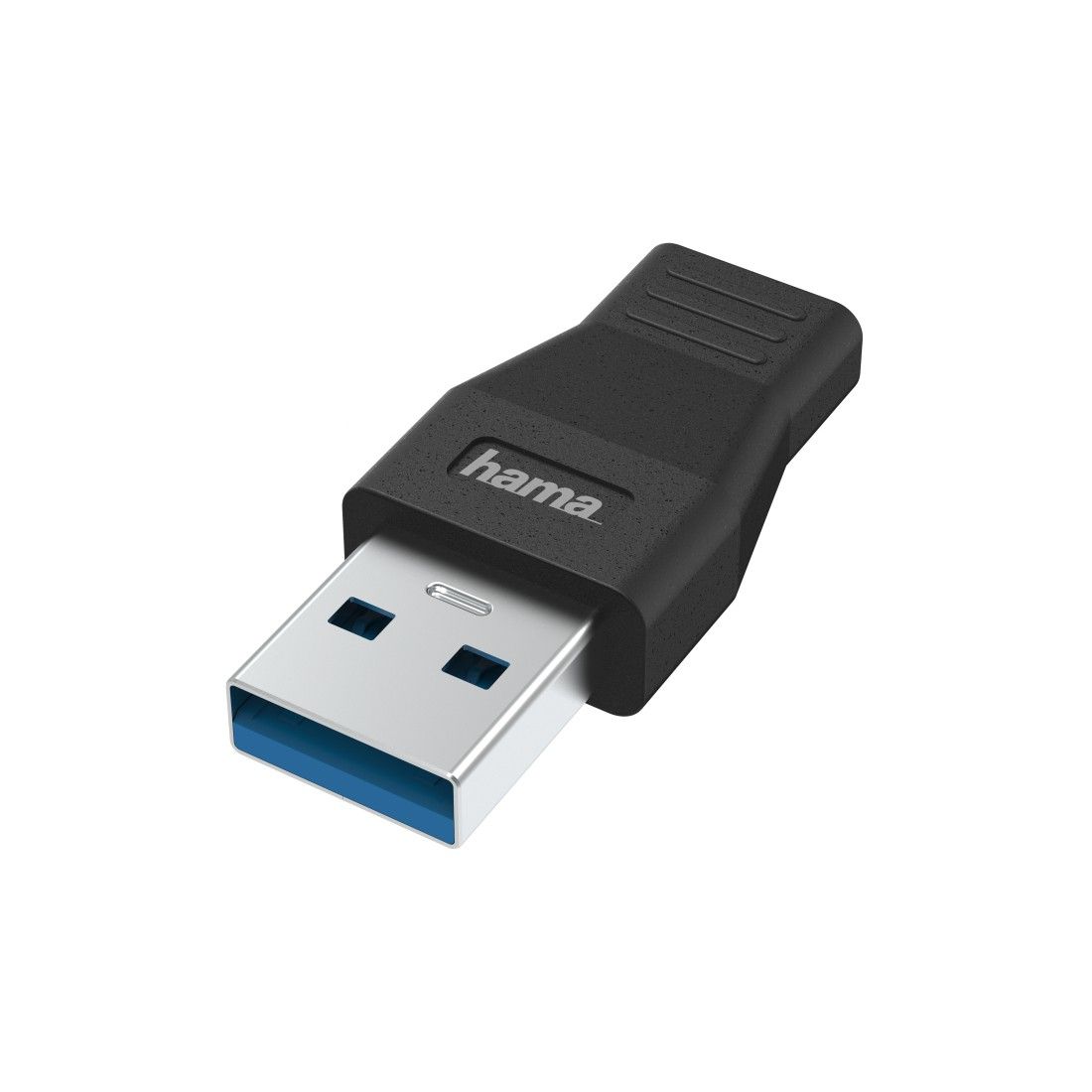 Hama USB Type-A naar USB Type-C Adapter - Zwart