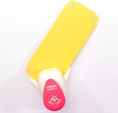 Vaessen Creative Hoekpons - madeliefje - wit