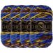JubileeYarn Chenille Garen - Kamgaren Polyester - 100g/Skein - Asgard - 4 strengen