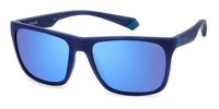 Polaroid PLD 2141/S Matt blue azure 57/18/140 UNISEX Zonnebrillen