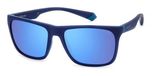 Polaroid PLD 2141/S Matt blue azure 57/18/140 UNISEX Zonnebrillen