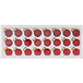 LIVARNO Glazen kerstballen, set van 10 of 24 (2 cm, Rood)