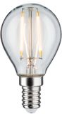 Paulmann Filament 230 V LED-kogellamp E14 250lm 2,6W 2700K Helder