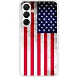 Samsung Galaxy A15 Drapeau usa Verstevigd hoesje met sublimatie bedrukking