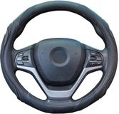 Merkloos / Sans marque HENEN HANDELS UG Sportief Stuurhoes Universele Maat M 37-38 cm Anti-slip en Ademend Zwart