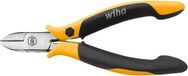 Wiha Zijkniptang Professional ESD brede, halfronde kop met facet - 26831