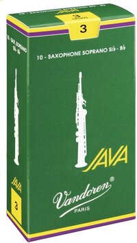 Vandoren Java Sopransaxofoon 3 doos met 10 rieten - Riet voor sopraansaxsofoon