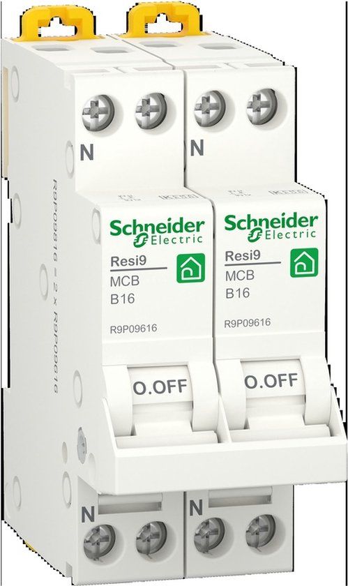 Schneider- Electric Schneider Electric Resi9 Fornuisgroep 2P+2N B16 - 3606481905093