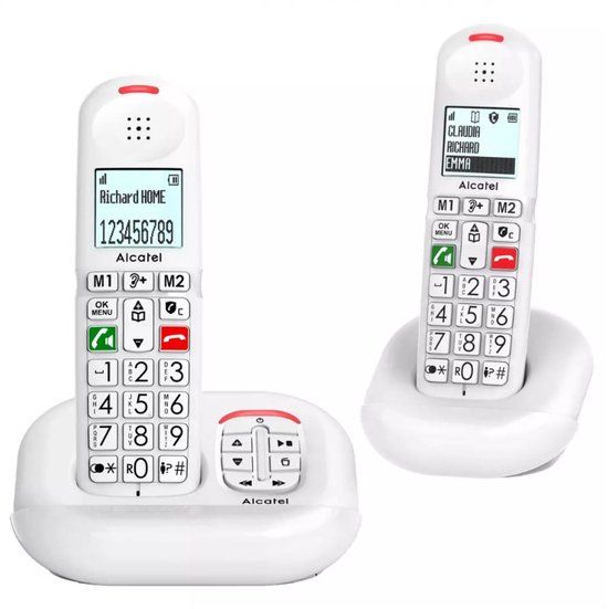 Alcatel XL685 Voice Duo Wit