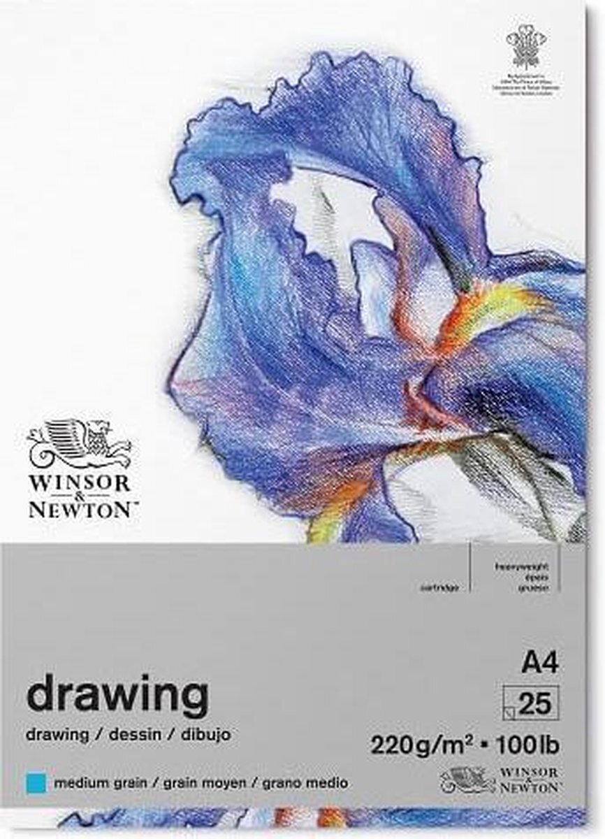 Winsor & Newton Tekenblok Medium Korrel A4