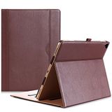 ProCase iPad Pro 12.9 Inch 2017/2015 Oud Model Case - Premium PU Lederen Folio Case Cover - Bruin
