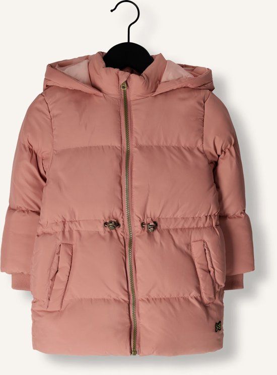Koko Noko Winterjas Meisjes Parka Roze Maat 80