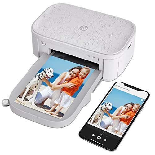 HP Sprocket Studio Plus WiFi-printer - Draadloos 4x6-inch foto's afdrukken vanaf uw iOS- en Android-apparaat