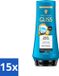 Gliss 15 x Hair Repair Conditioner Aqua Revive pour Cheveux Hydratants et Frais - 200 ml - Lot économique
