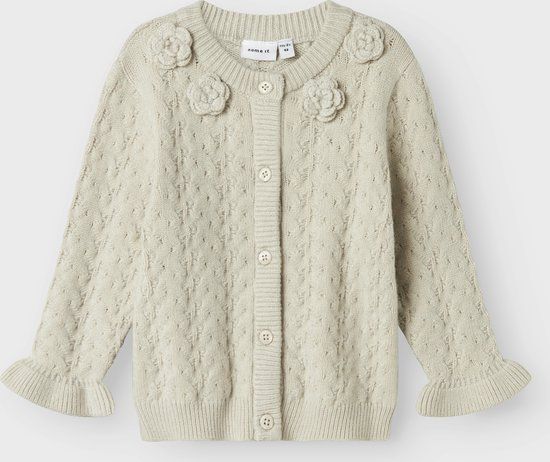 NAME IT - NMFOANNA LS KNIT CARD - Meisjes - Cardigans