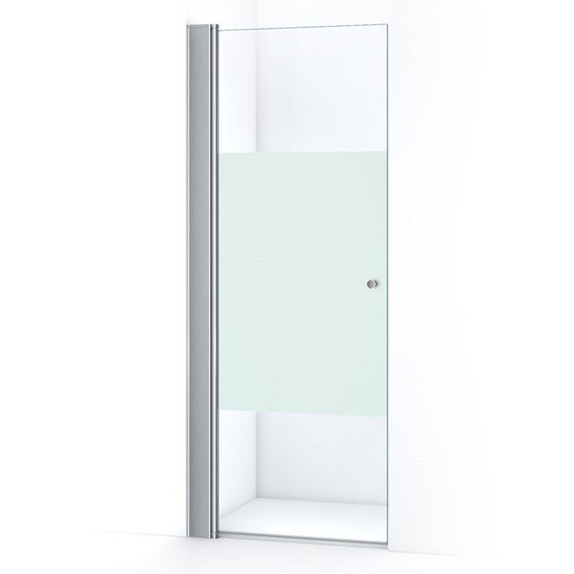 Maxaro Douchedeur Matte Strook 65cm Draaideur Zircon Comfort