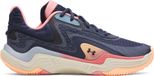 Under Armour Spawn 7 basketbalschoenen, blauw, heren/dames, EU 42 1/2