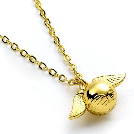 The Carat Shop Harry Potter Golden Snitch Ketting - Goudkleurig