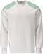 Mascot Food & Care Sweatshirt 20084-932 - blanc/vert clair - 4XL