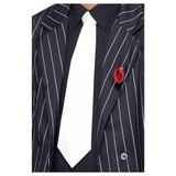 Smiffys 20s Razzel And Gang White Gangster Tie On