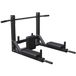 Gorilla Sports Ab Dip Pro - Wandmontage - Krachtstation - Voor Pull-ups, Dips & TRX-training Belastbaar tot 300 kg - Zwart