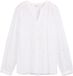 Tom Tailor Chemisier Femme Taille 40 Blanc Coton