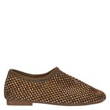 La Strada ballerina's met strass steentjes kaki
