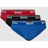 Boss HUGO BOSS Power briefs (3-pack) - heren slips - rood - blauw - zwart
