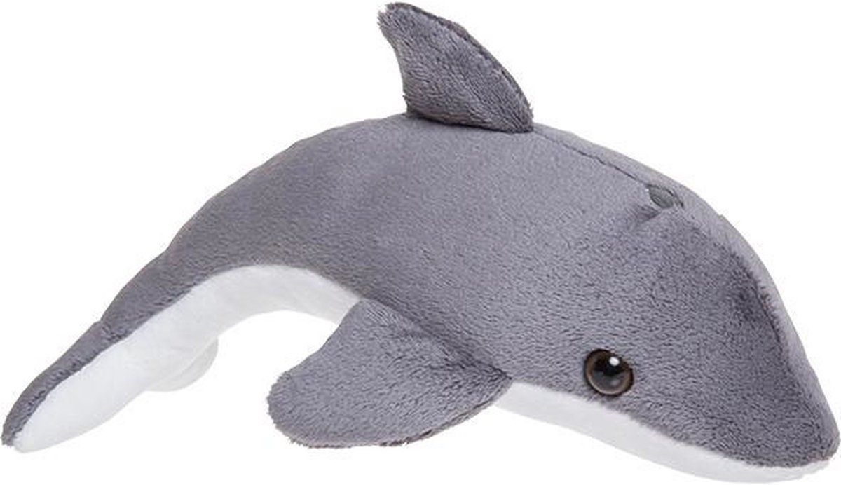Nature Planet Pluche bruinvis knuffel van 26 cm