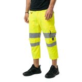 Mascot Safe Supreme Driekwart broek met kniezakken 17549-860 - Hi-Vis geel - C66