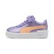 PUMA Jola Glitz Glam sneakers voor Dames, Roze/Zilver, Maat 22