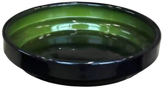 Buitengewoon Boet Buitengewoon de boet Upcycle schotel Algen groen XL 15x3cm