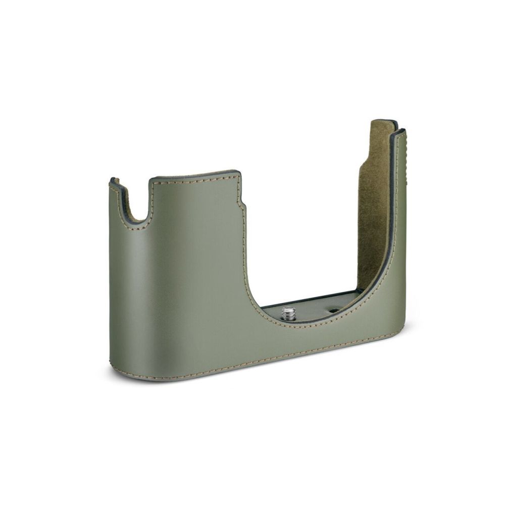Leica Halfcase Q3 - Olive Green Leather