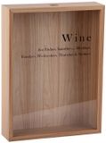 Present Time Wanddecoratie Momentum Box - Bois clair - 8x30x40cm - Scandinave