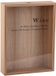 Present Time Wanddecoratie Momentum Box - Bois clair - 8x30x40cm - Scandinave