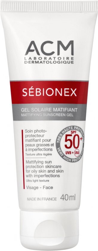 Laboratoire ACM S&#233;bionex Matifying Sun Gel SPF50+ 40 ml