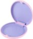 Étui de contention sans marque, boîte de rétention orthodontique à fermeture magnétique, étui pour prothèses dentaires, étui fin pour appareils dentaires, étui pour gouttière nocturne, conteneur de rangement (Rose)