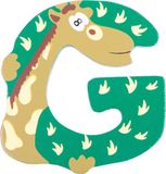Small foot Wooden Letter Animals G